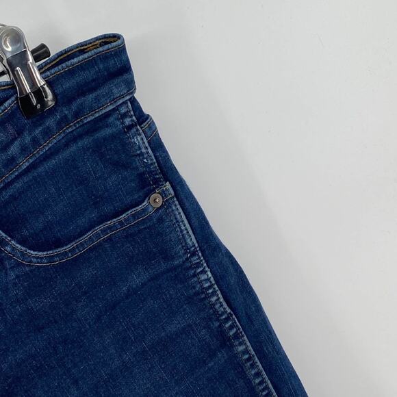 Madewell 10" High-Rise Skinny Jeans Lucille Dark Wash Denim Size 29 - Picture 10 of 15